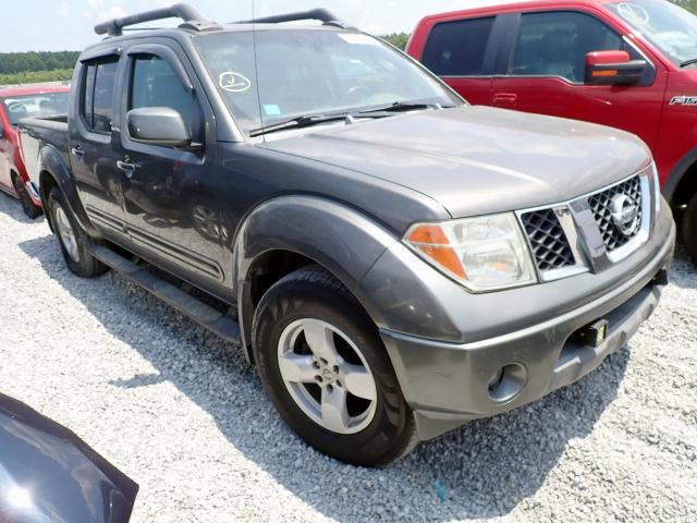 1N6AD07W45C413027 - 2005 NISSAN FRONTIER C GRAY photo 1