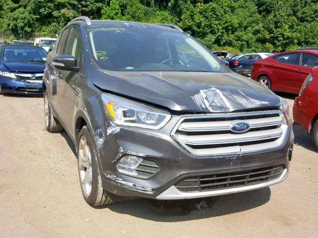 1FMCU9J91KUA66194 - 2019 FORD ESCAPE TIT GRAY photo 1