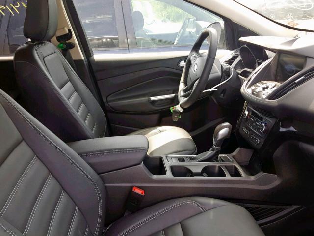 1FMCU9J91KUA66194 - 2019 FORD ESCAPE TIT GRAY photo 5