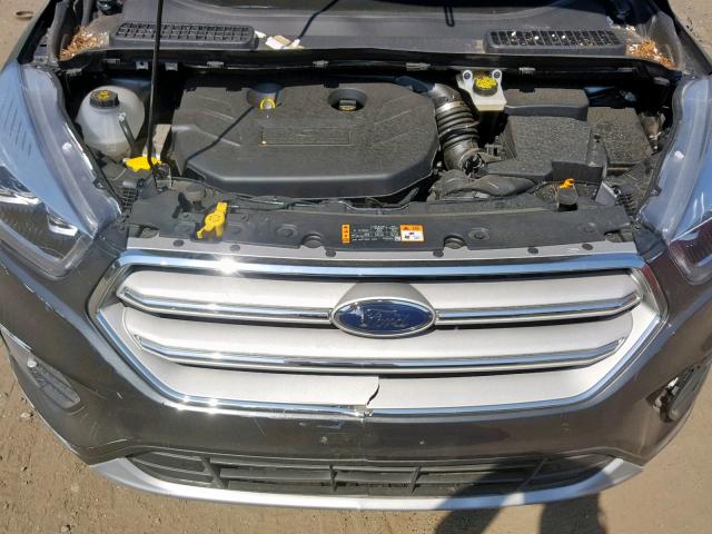 1FMCU9J91KUA66194 - 2019 FORD ESCAPE TIT GRAY photo 7