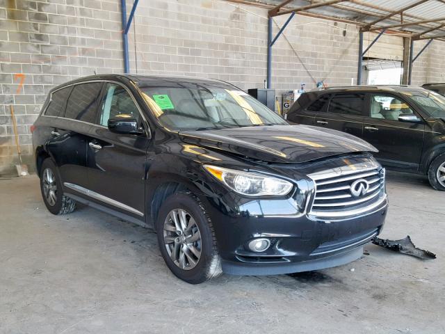 5N1AL0MNXDC322985 - 2013 INFINITI JX35 BLACK photo 1