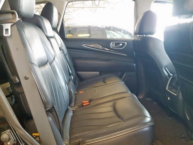 5N1AL0MNXDC322985 - 2013 INFINITI JX35 BLACK photo 6