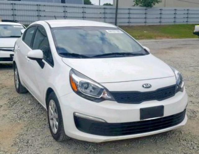 KNADM4A32H6104016 - 2017 KIA RIO LX WHITE photo 1