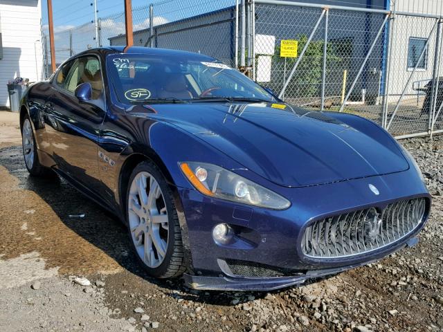 ZAM45KLA6C0061730 - 2012 MASERATI GRANTURISM BLUE photo 1