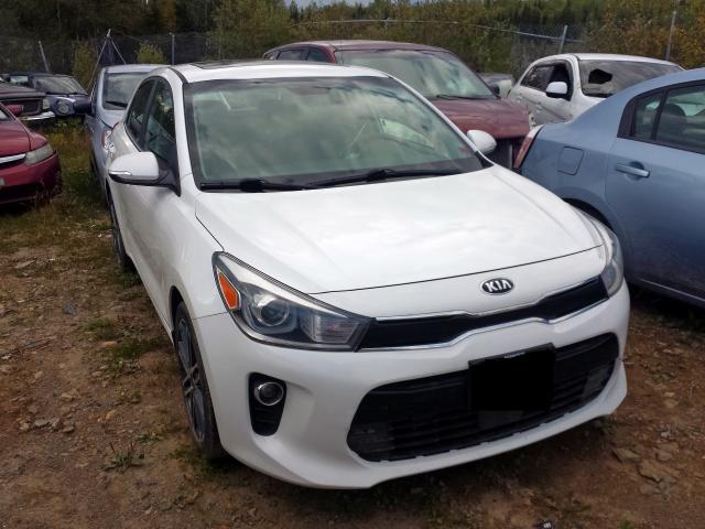 3KPA35AB6JE037510 - 2018 KIA RIO EX WHITE photo 1