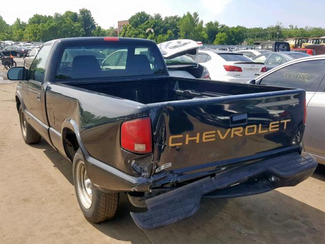 1GCCS1458YK240299 - 2000 CHEVROLET S TRUCK S1 BLACK photo 3