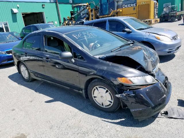 2HGFA16297H039473 - 2007 HONDA CIVIC DX BLACK photo 1