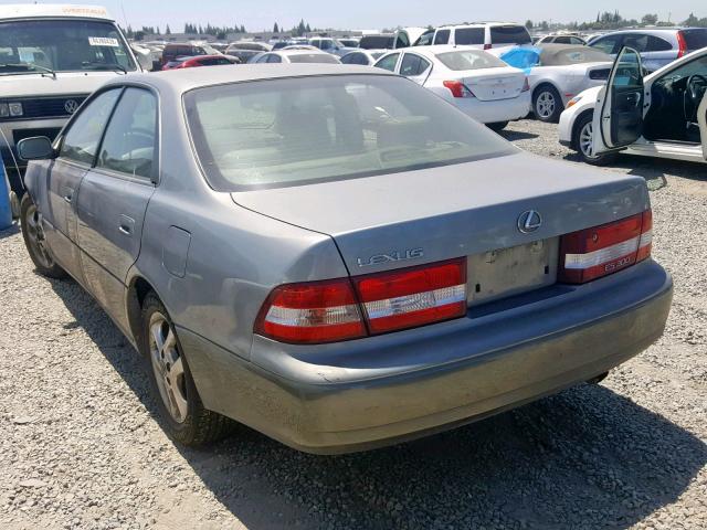 JT8BF28G6Y5085752 - 2000 LEXUS ES 300 BEIGE photo 3