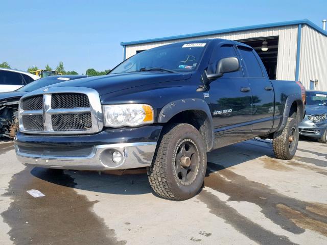 1D7HU18D24S776702 - 2004 DODGE RAM 1500 S BLACK photo 2