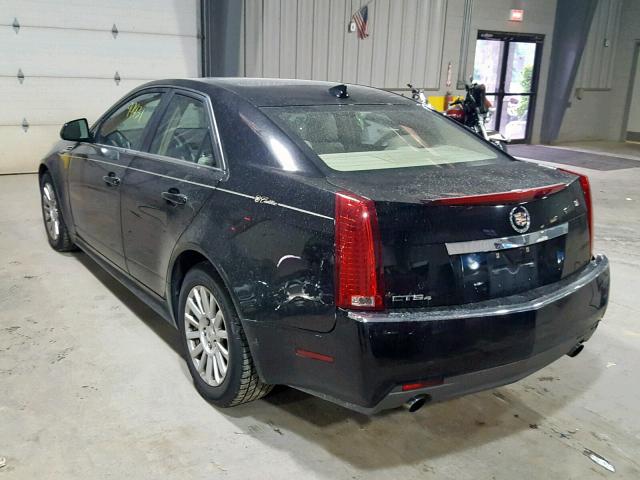 1G6DG5EG1A0150476 - 2010 CADILLAC CTS LUXURY BLACK photo 3