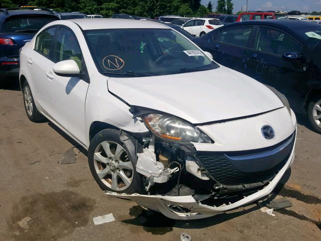 JM1BL1SF7A1221775 - 2010 MAZDA 3 I WHITE photo 1