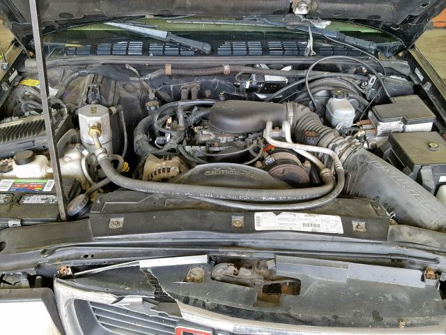 1GKDT13W5W2524230 - 1998 GMC JIMMY BLACK photo 7