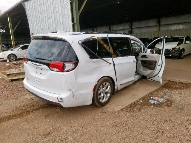 2C4RC1BG1JR167201 - 2018 CHRYSLER PACIFICA T WHITE photo 4