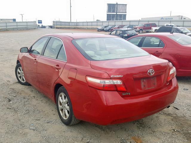 4T1BE46KX7U143658 - 2007 TOYOTA CAMRY NEW RED photo 3