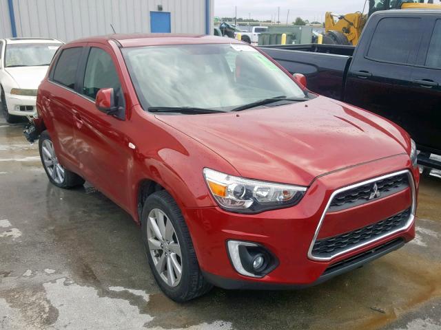 4A4AP4AU7FE061830 - 2015 MITSUBISHI OUTLANDER RED photo 1