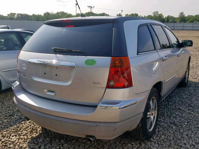 2A8GM68X17R328494 - 2007 CHRYSLER PACIFICA T SILVER photo 4