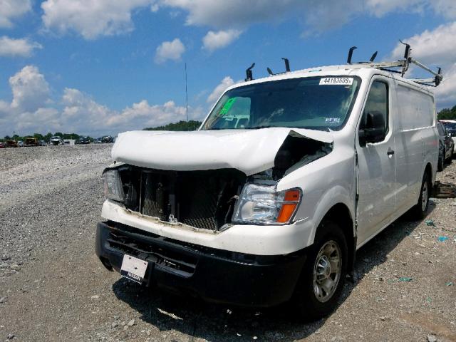 1N6BF0KM6GN802991 - 2016 NISSAN NV 1500 S WHITE photo 2