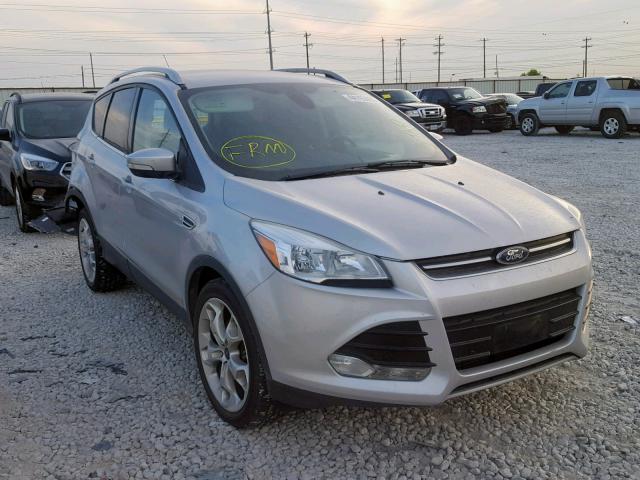 1FMCU0J97EUE38637 - 2014 FORD ESCAPE TIT SILVER photo 1