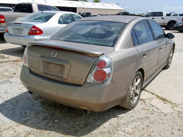 1N4BL11D25C111457 - 2005 NISSAN ALTIMA SE GOLD photo 4