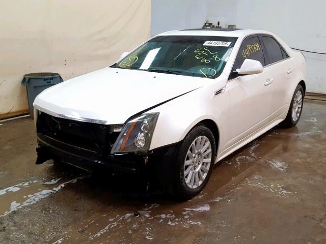 1G6DH5EG1A0104756 - 2010 CADILLAC CTS LUXURY WHITE photo 2