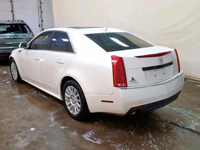 1G6DH5EG1A0104756 - 2010 CADILLAC CTS LUXURY WHITE photo 3