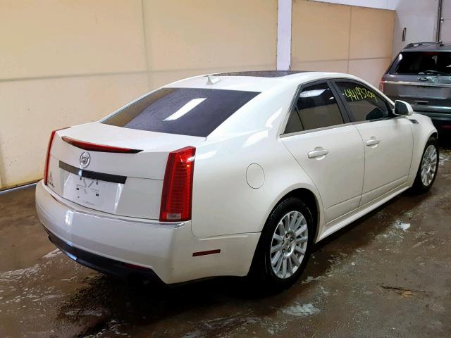 1G6DH5EG1A0104756 - 2010 CADILLAC CTS LUXURY WHITE photo 4