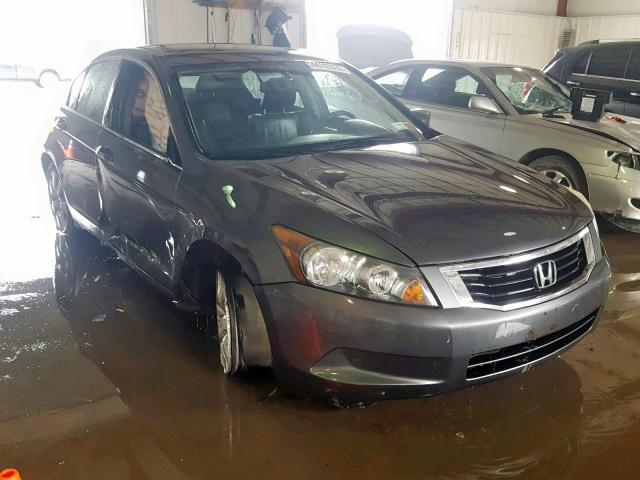 1HGCP26858A032001 - 2008 HONDA ACCORD EXL GRAY photo 1