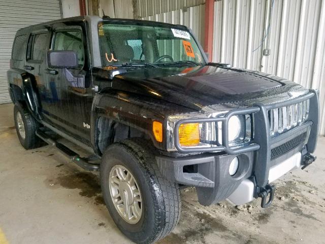 5GTEN13E788128830 - 2008 HUMMER H3 BLACK photo 1