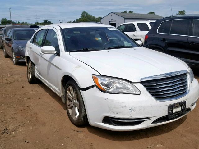 1C3BC1FB0BN613485 - 2011 CHRYSLER 200 TOURIN WHITE photo 1