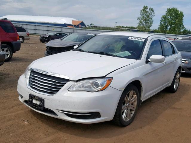 1C3BC1FB0BN613485 - 2011 CHRYSLER 200 TOURIN WHITE photo 2