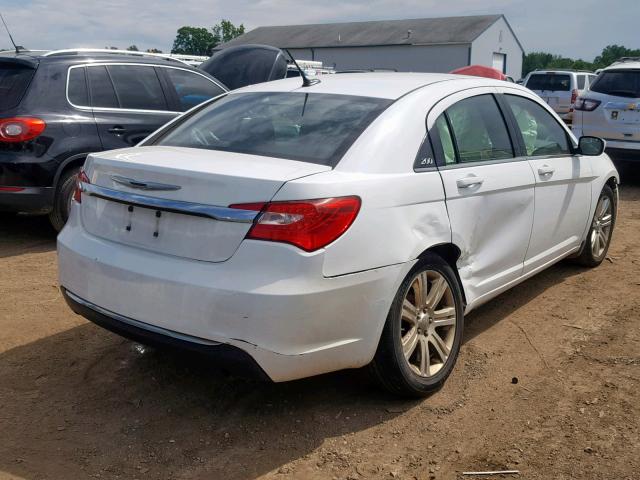 1C3BC1FB0BN613485 - 2011 CHRYSLER 200 TOURIN WHITE photo 4