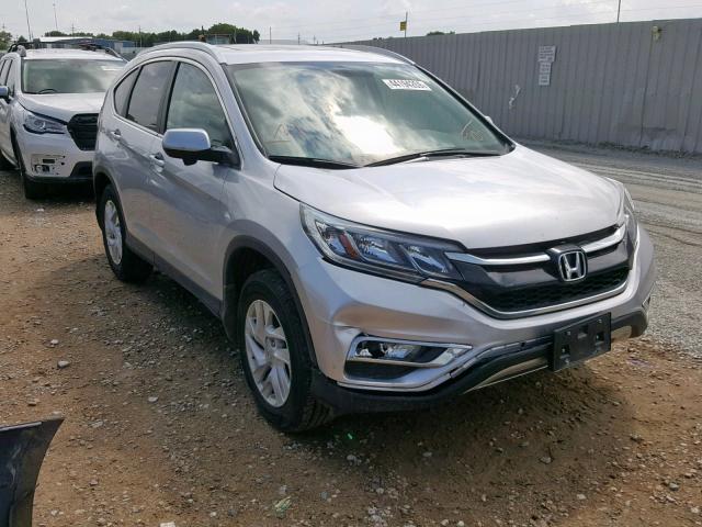 2HKRM4H79FH657041 - 2015 HONDA CR-V EXL SILVER photo 1