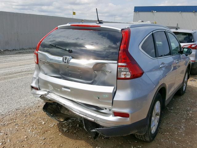 2HKRM4H79FH657041 - 2015 HONDA CR-V EXL SILVER photo 9