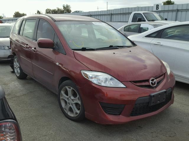 JM1CR293280314224 - 2008 MAZDA 5 MAROON photo 1