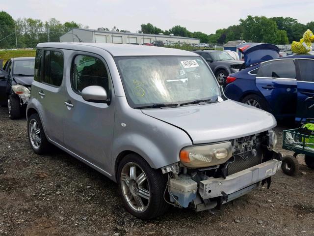 JN8AZ2KR5AT155603 - 2010 NISSAN CUBE BASE SILVER photo 1