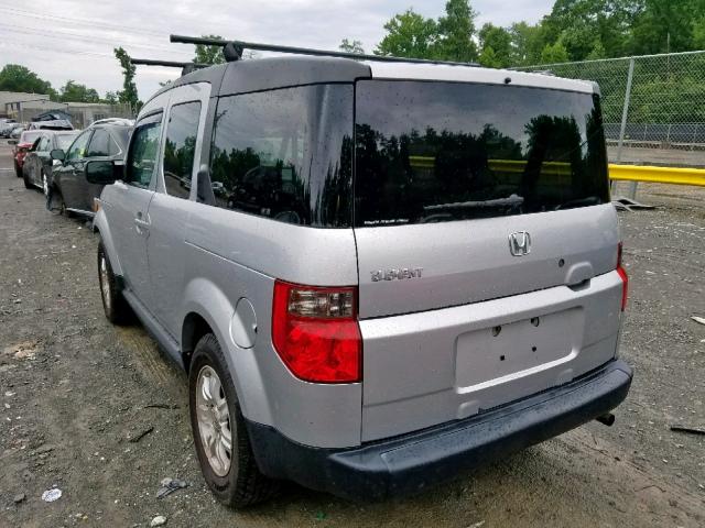 5J6YH28788L002494 - 2008 HONDA ELEMENT EX WHITE photo 3