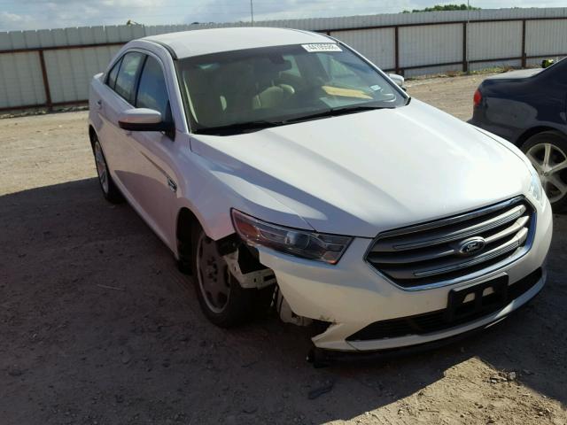 1FAHP2E87DG171971 - 2013 FORD TAURUS SEL WHITE photo 1