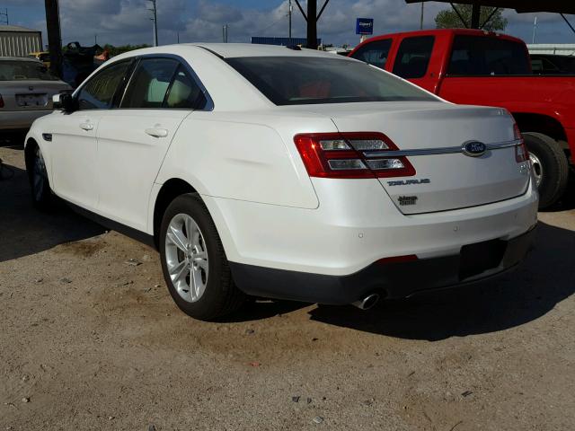 1FAHP2E87DG171971 - 2013 FORD TAURUS SEL WHITE photo 3