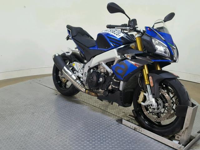 ZD4TYU000GS000354 - 2016 APRILIA TUONO V4 1 BLUE photo 2