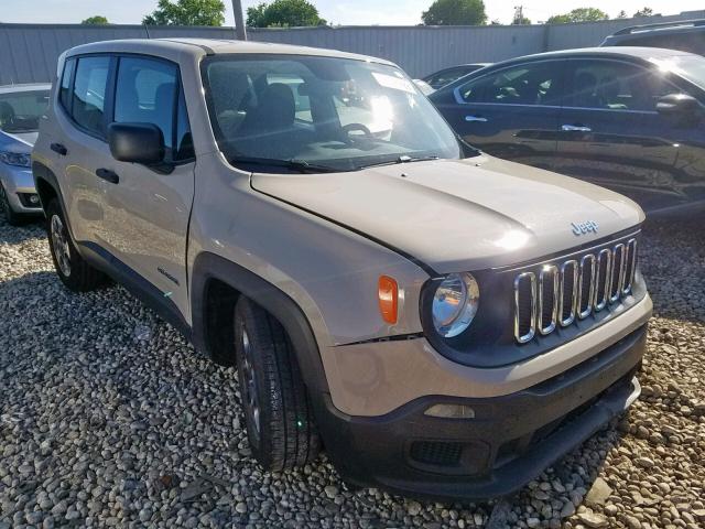 ZACCJAAT7FPB96210 - 2015 JEEP RENEGADE S Qəhvəyi foto 1
