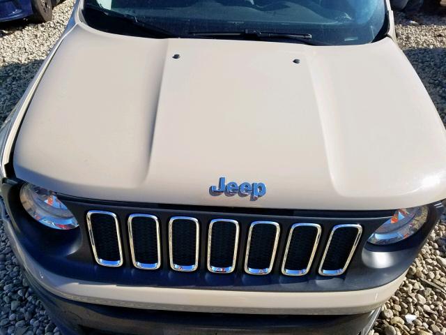 ZACCJAAT7FPB96210 - 2015 JEEP RENEGADE S Qəhvəyi foto 7