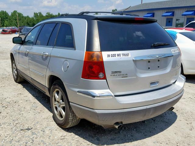 2A8GM68X07R218357 - 2007 CHRYSLER PACIFICA T SILVER photo 3