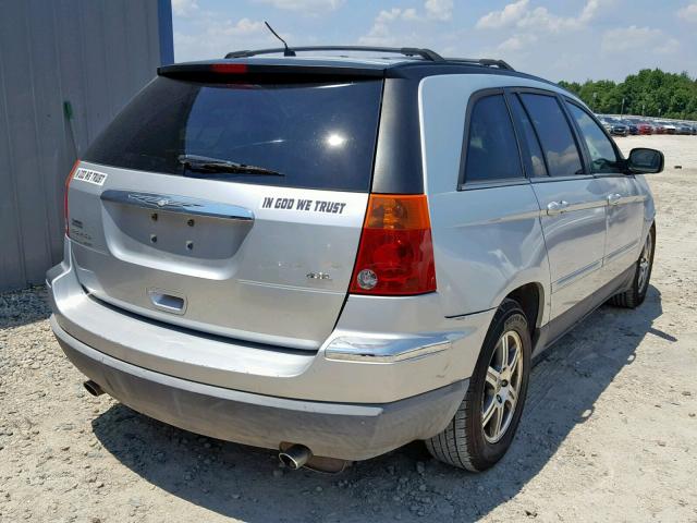 2A8GM68X07R218357 - 2007 CHRYSLER PACIFICA T SILVER photo 4