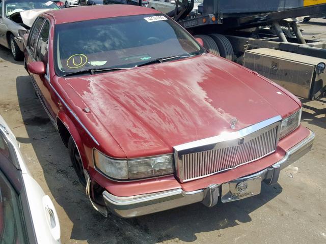 1G6DW52P5RR718906 - 1994 CADILLAC FLEETWOOD MAROON photo 1