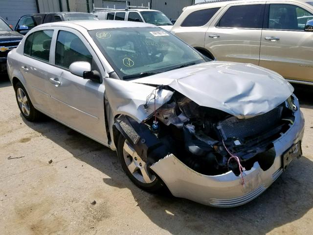 1G1AD5F53A7227516 - 2010 CHEVROLET COBALT 1LT SILVER photo 1