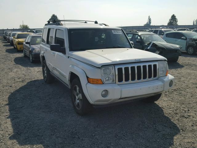 1J4RG4GK7AC127825 - 2010 JEEP COMMANDER WHITE photo 1