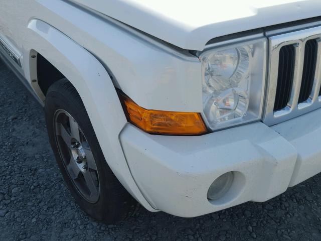 1J4RG4GK7AC127825 - 2010 JEEP COMMANDER WHITE photo 10