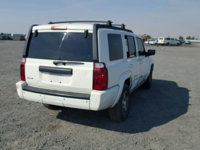 1J4RG4GK7AC127825 - 2010 JEEP COMMANDER WHITE photo 4