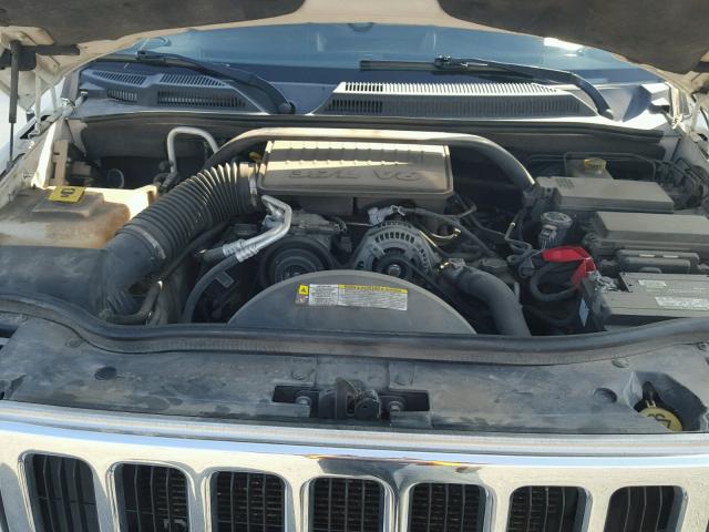 1J4RG4GK7AC127825 - 2010 JEEP COMMANDER WHITE photo 7