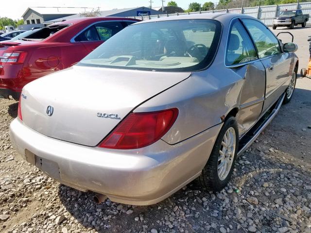 19UYA2251XL008638 - 1999 ACURA 3.0CL GOLD photo 4